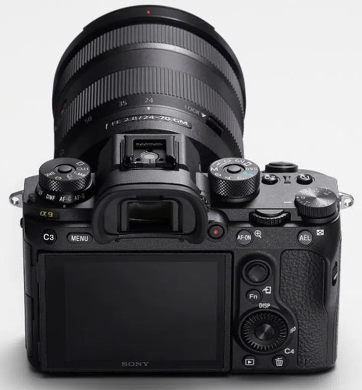 The A9 also gets  a rear AF-selector joystick.