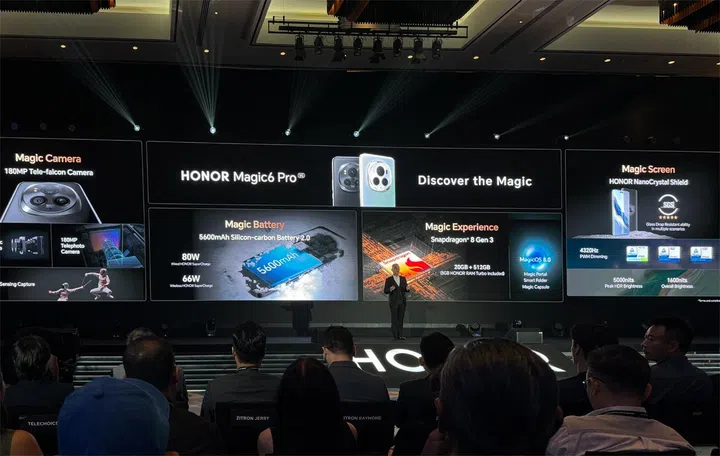 Honor Magic6 Pro combined launch event for SG and MY.