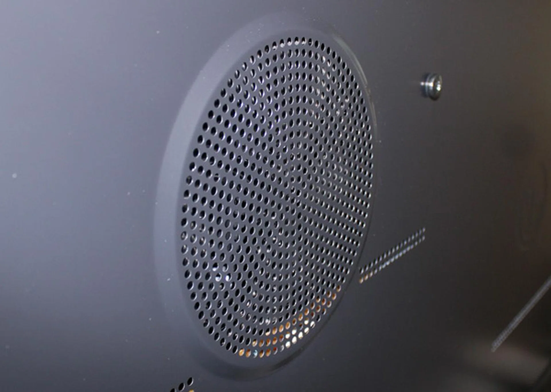 The 65LA9700 has a rear-firing sub-woofer as opposed to the much smaller down-firing sub-woofer more commonly found on TVs today.