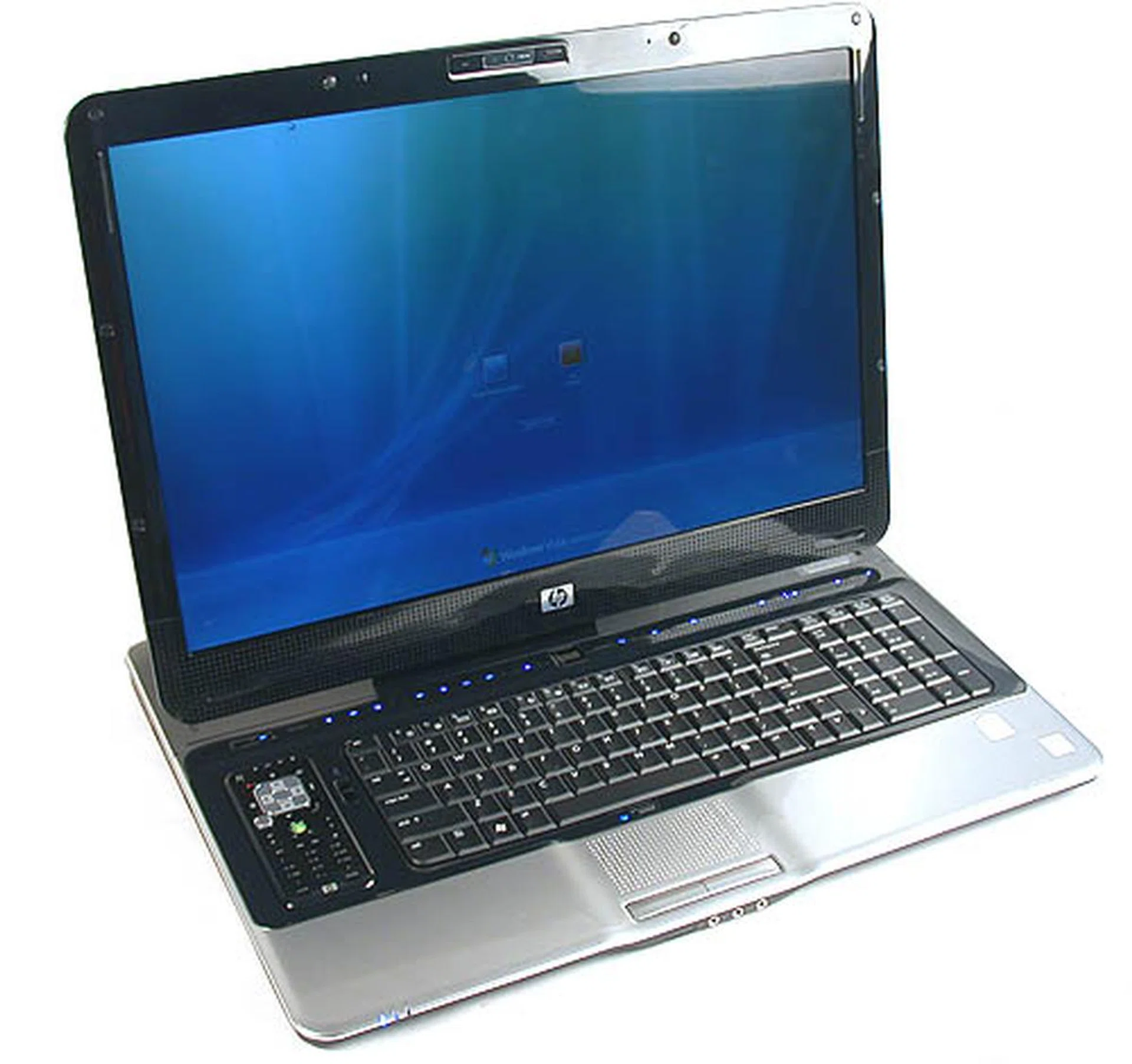 HP joins the mammoth notebook club with this impressively large 20.1-inch widescreen notebook, which they have dubbed the 'Dragon'