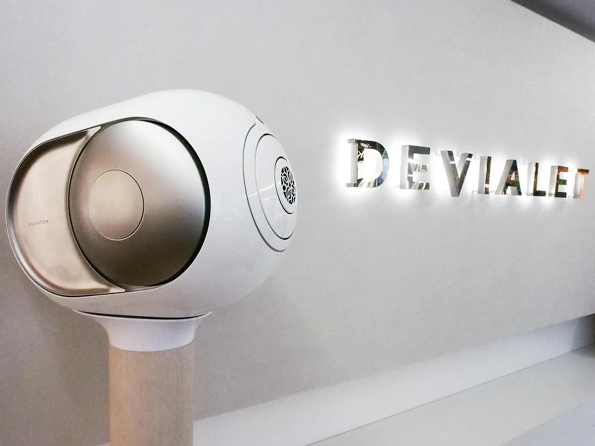 Devialet's Gold Phantom.