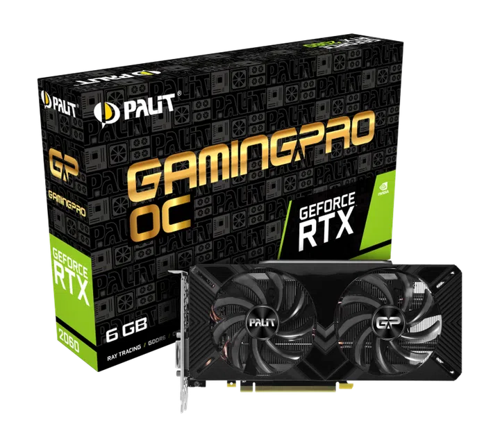 Palit GeForce RTX 2060 GamingPro OC (Image source: Palit)