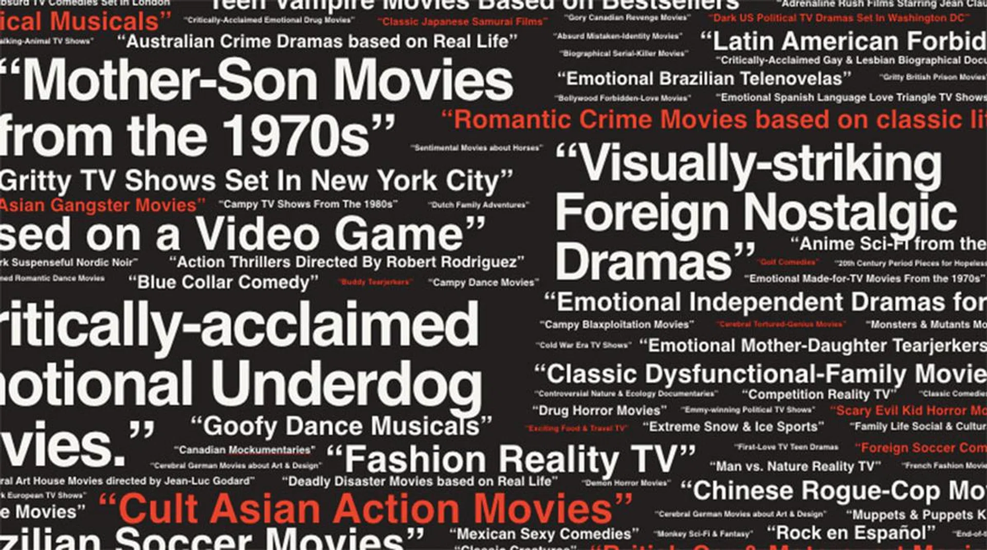 An army of taggers assigns descriptors to Netflix's videos, which ultimately helps to sort and categorize content.