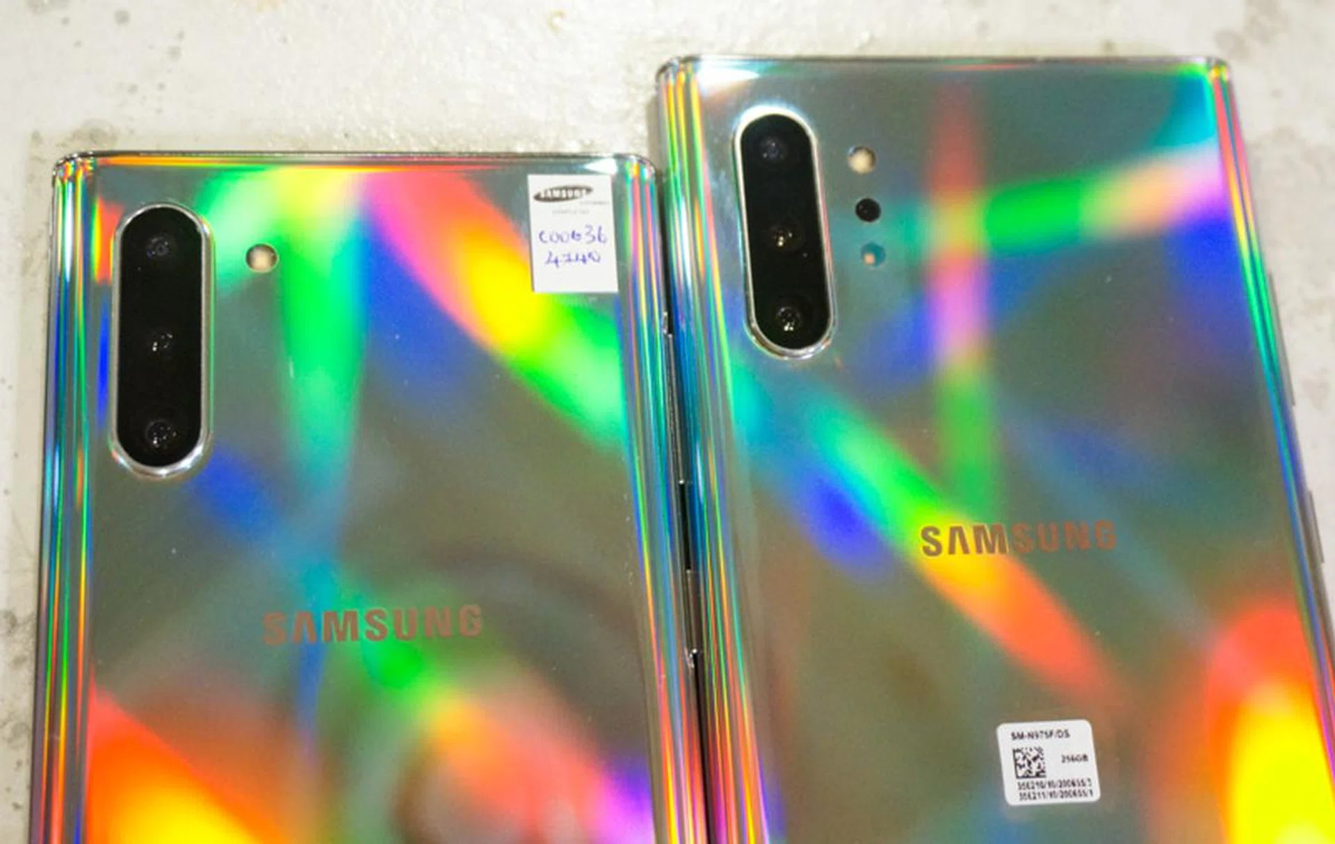 The only difference in camera systems is the Note10+ gets an extra depth sensor.