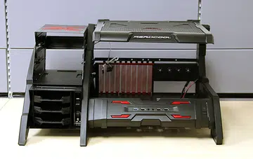 The Aerocool Strike-X Air is unique because there are no panels to block your view from appreciating your system in all of its naked glory.