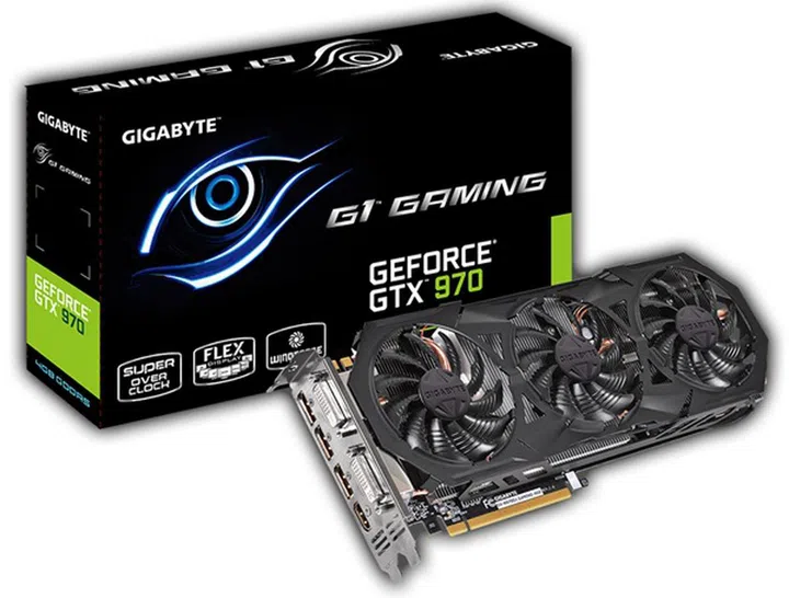 Gigabyte GeForce GTX 970 G1 Gaming (Image source: Gigabyte)
