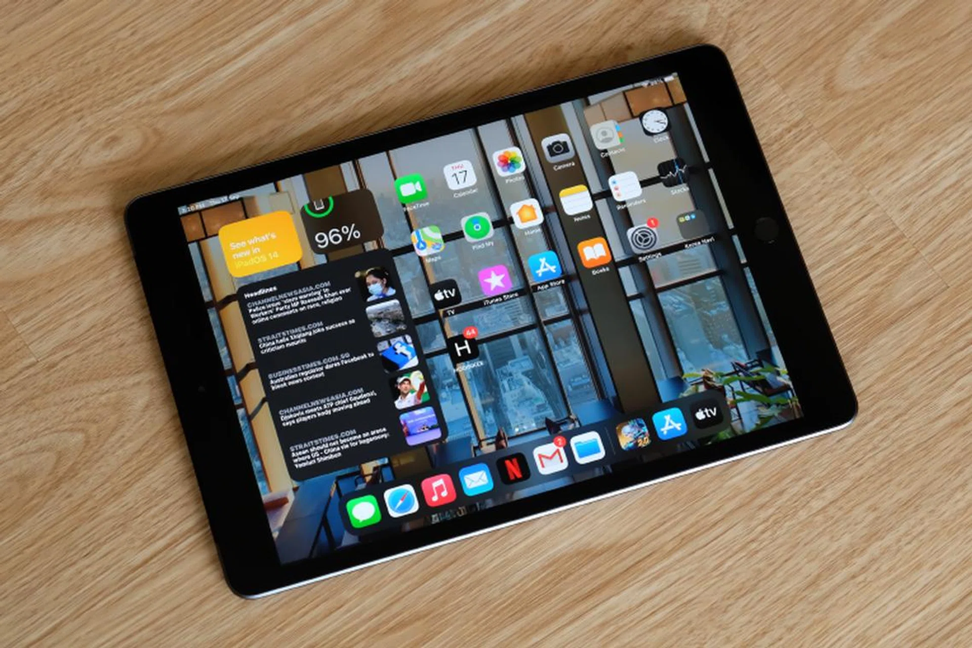 This is the new 8th-generation iPad.