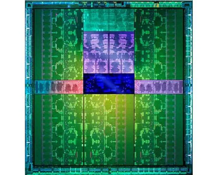 Photograph of the Kepler GK110 die. (Image Source: NVIDIA)
