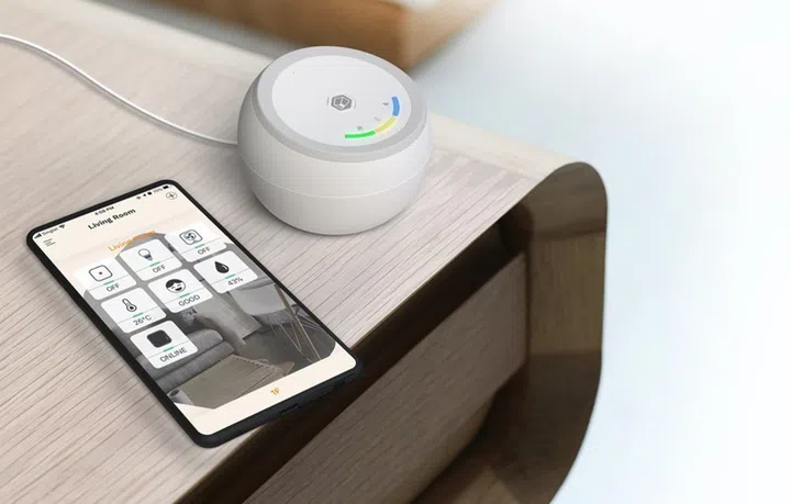 In time to come, you can control your air purifier from the app too. Image courtesy of Aztech