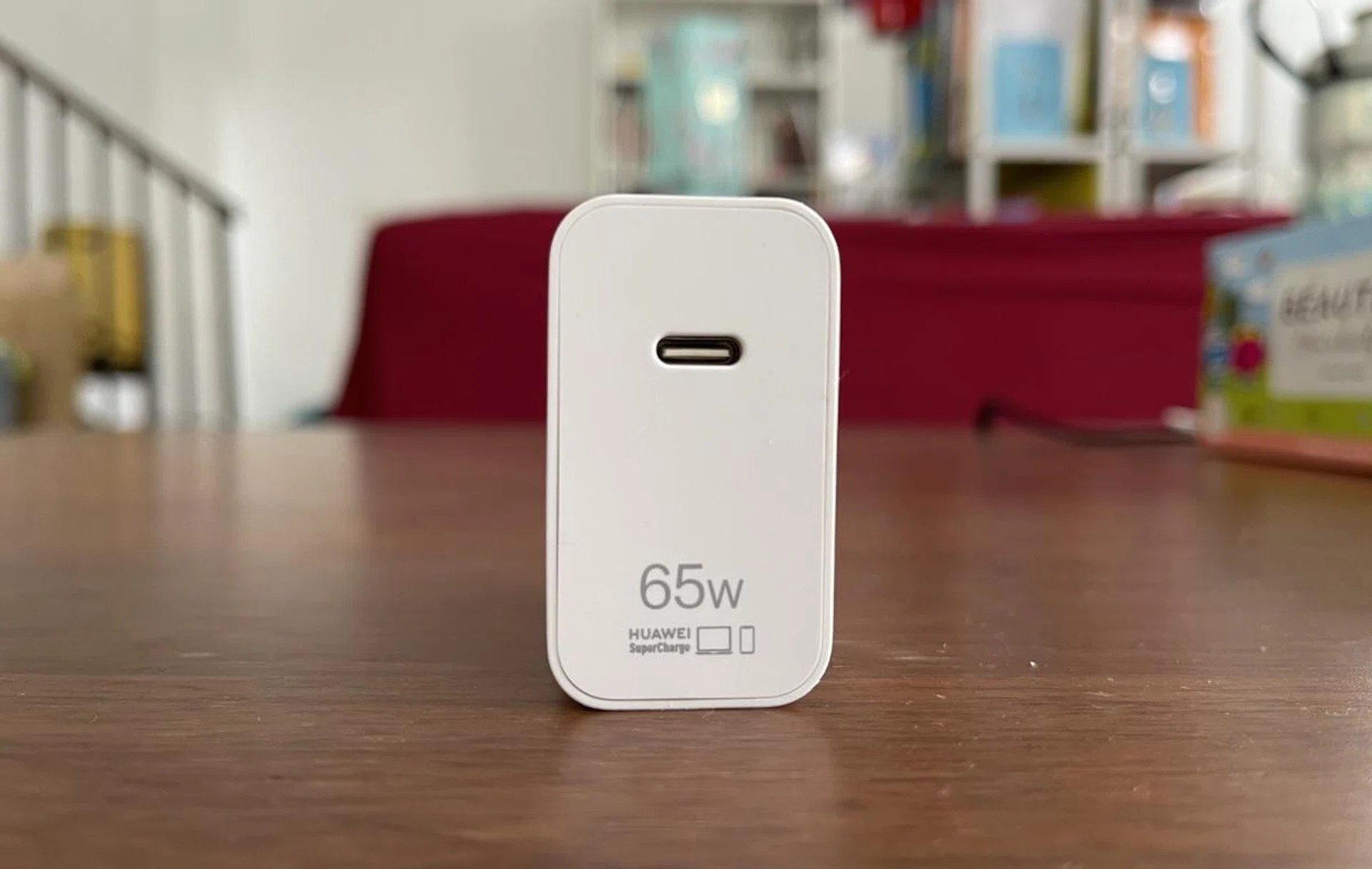 The included power charger is small but definitely useful. 