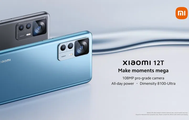 Xiaomi 12T.