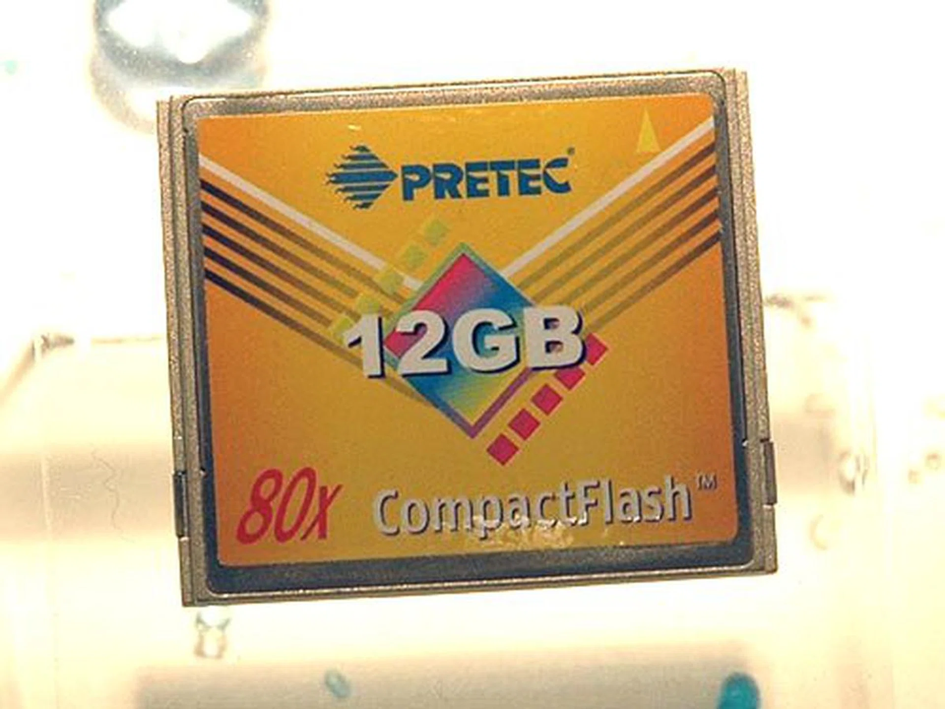 CompactFlash cards are getting bigger this year with the introduction of this 12GB card.