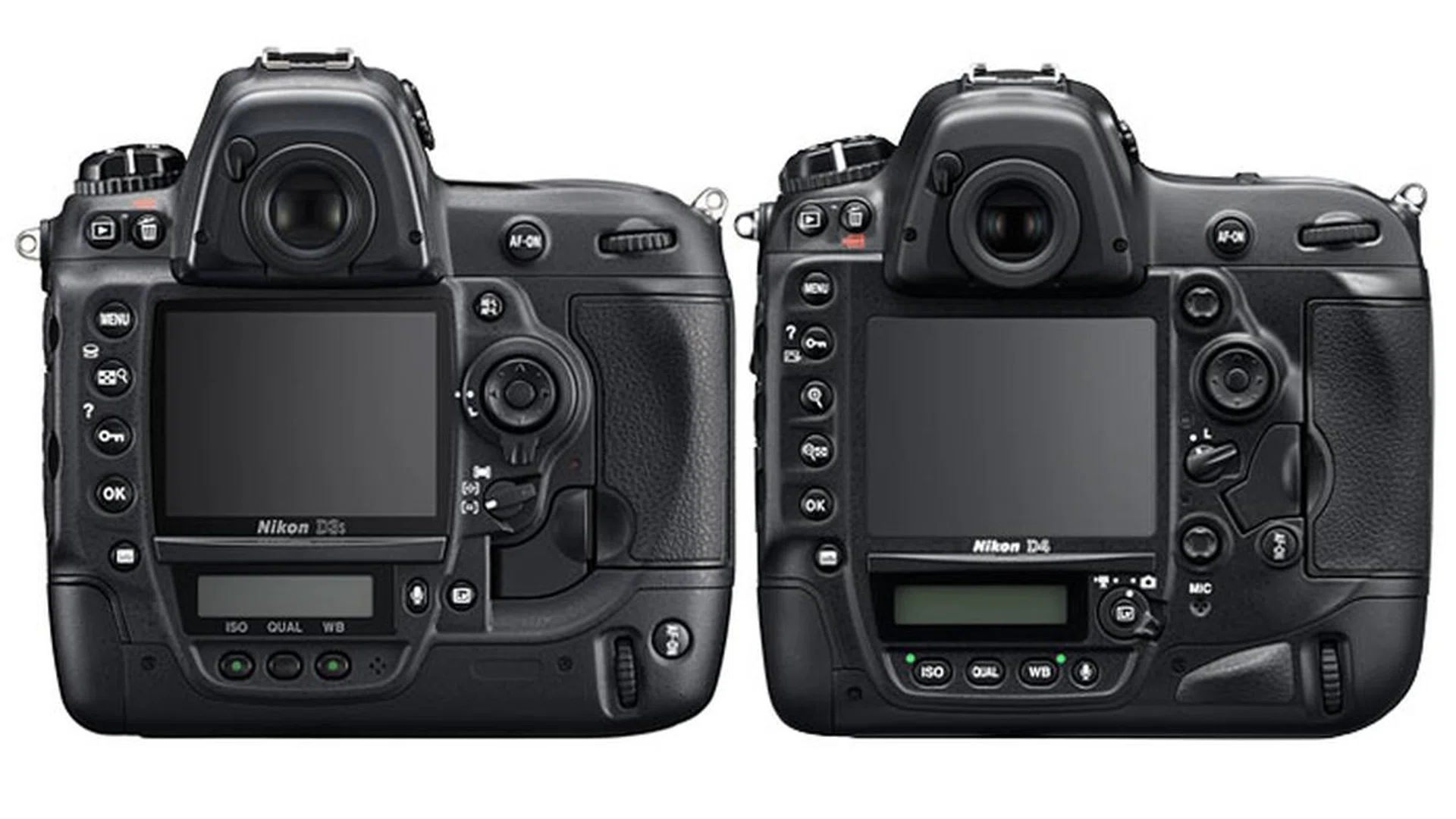 The D4 (right) sees the addition of two joystick sub-selectors.