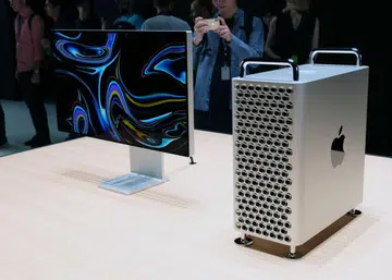 The Apple Mac Pro and Pro Display XDR.
