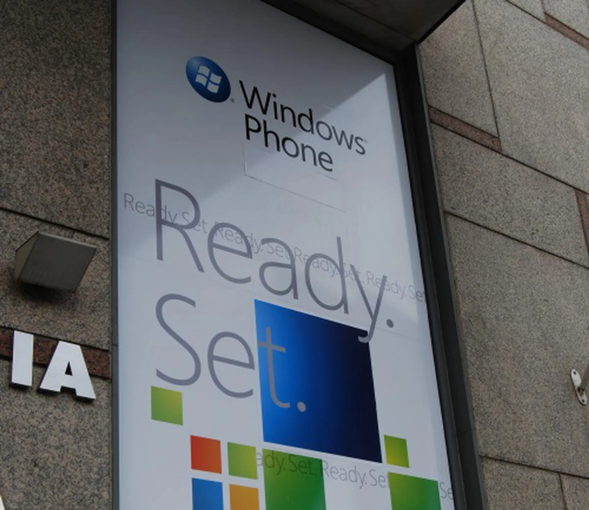 Ready. Set. For Windows Phone 7 Series, having it ready and setting it out for the masses might be a while more.