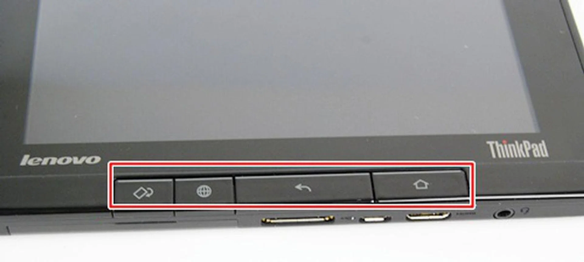 We found the buttons to be a little too stiff for our liking. 