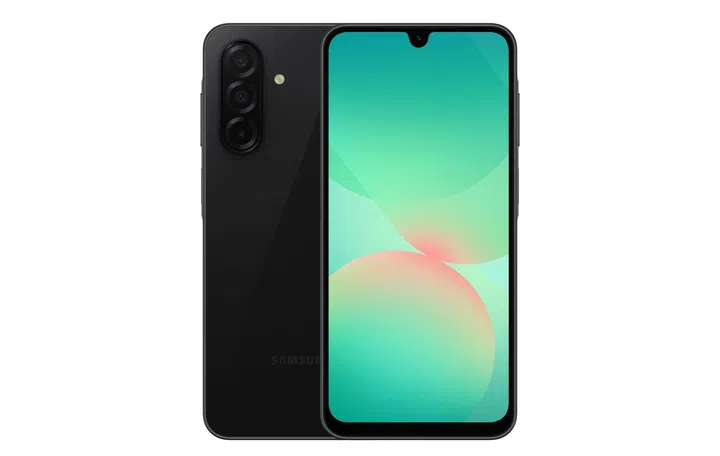 Samsung Galaxy A26 5G in Black. Image: Samsung.