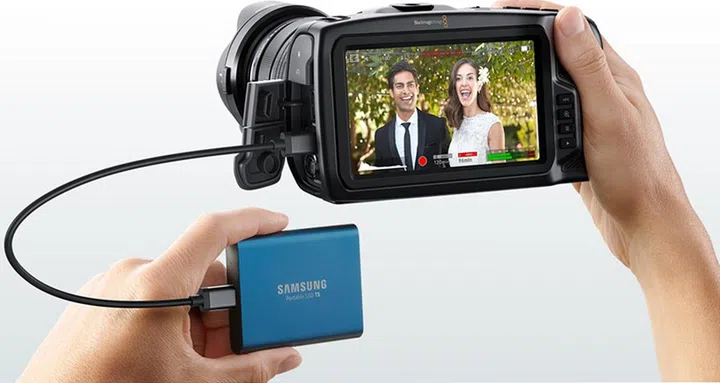 No worries about lack of storage when you can record straight to external disk,