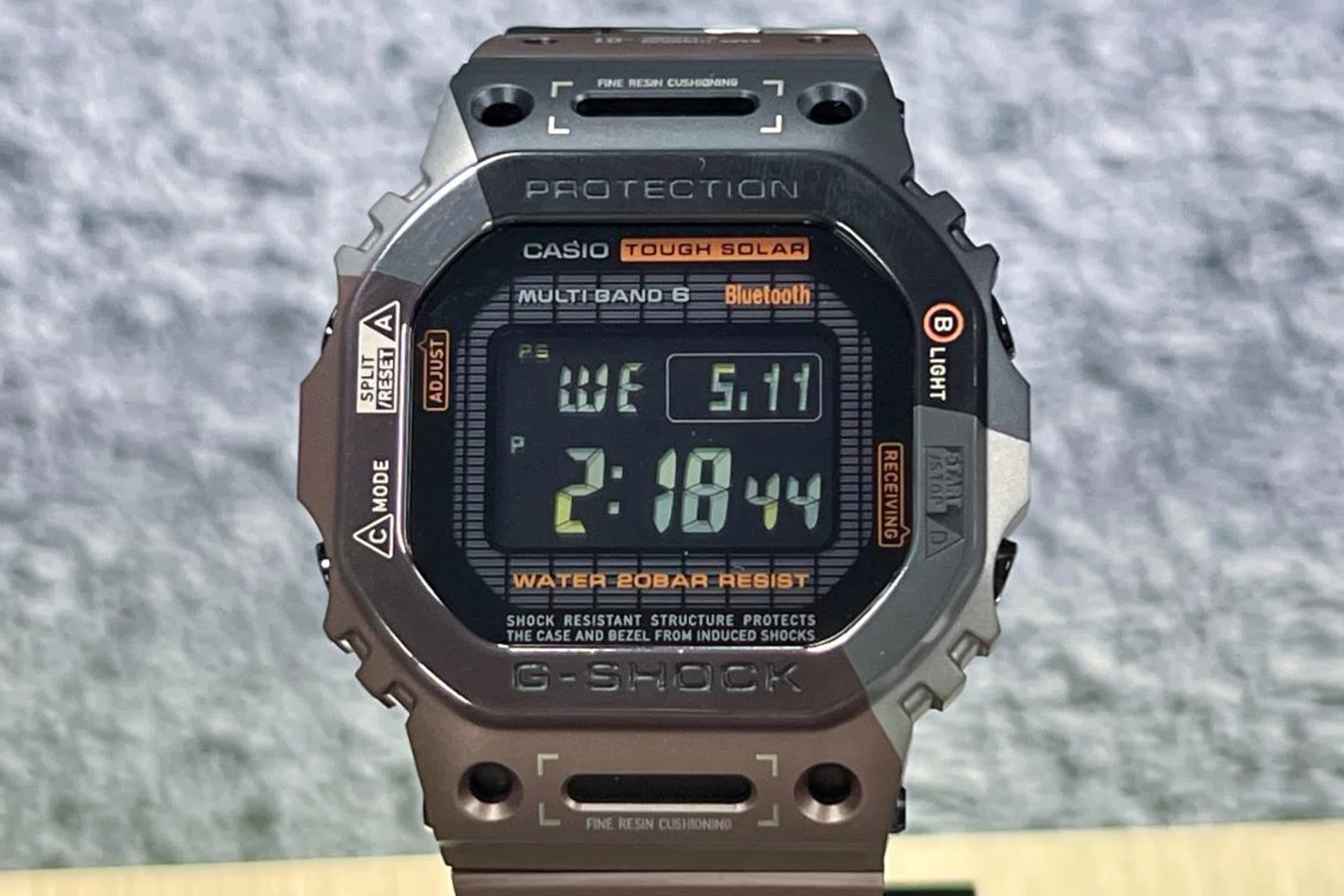 The new Casio G-Shock GMW-B5000TVB-1.
