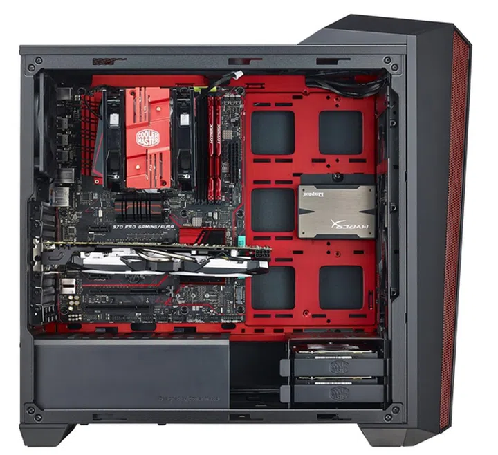 A side view of the MasterBox Maker 5t. (Image source: Cooler Master)