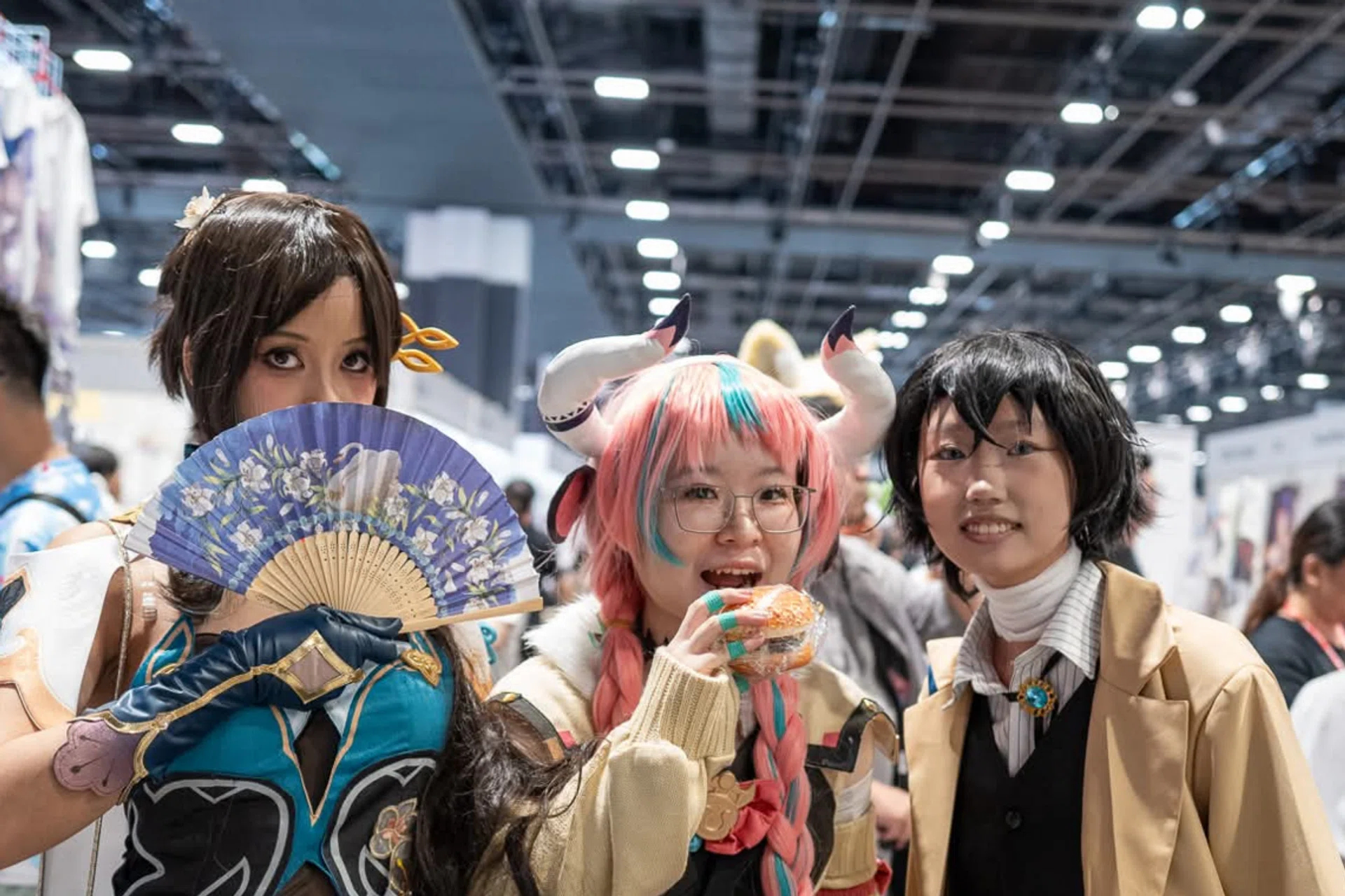 Cosplayers attending AFASG 2025