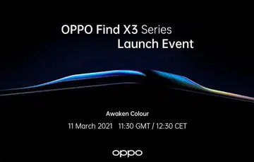 Screengrab of the Oppo Find X3 Pro launch placeholder on YouTube.