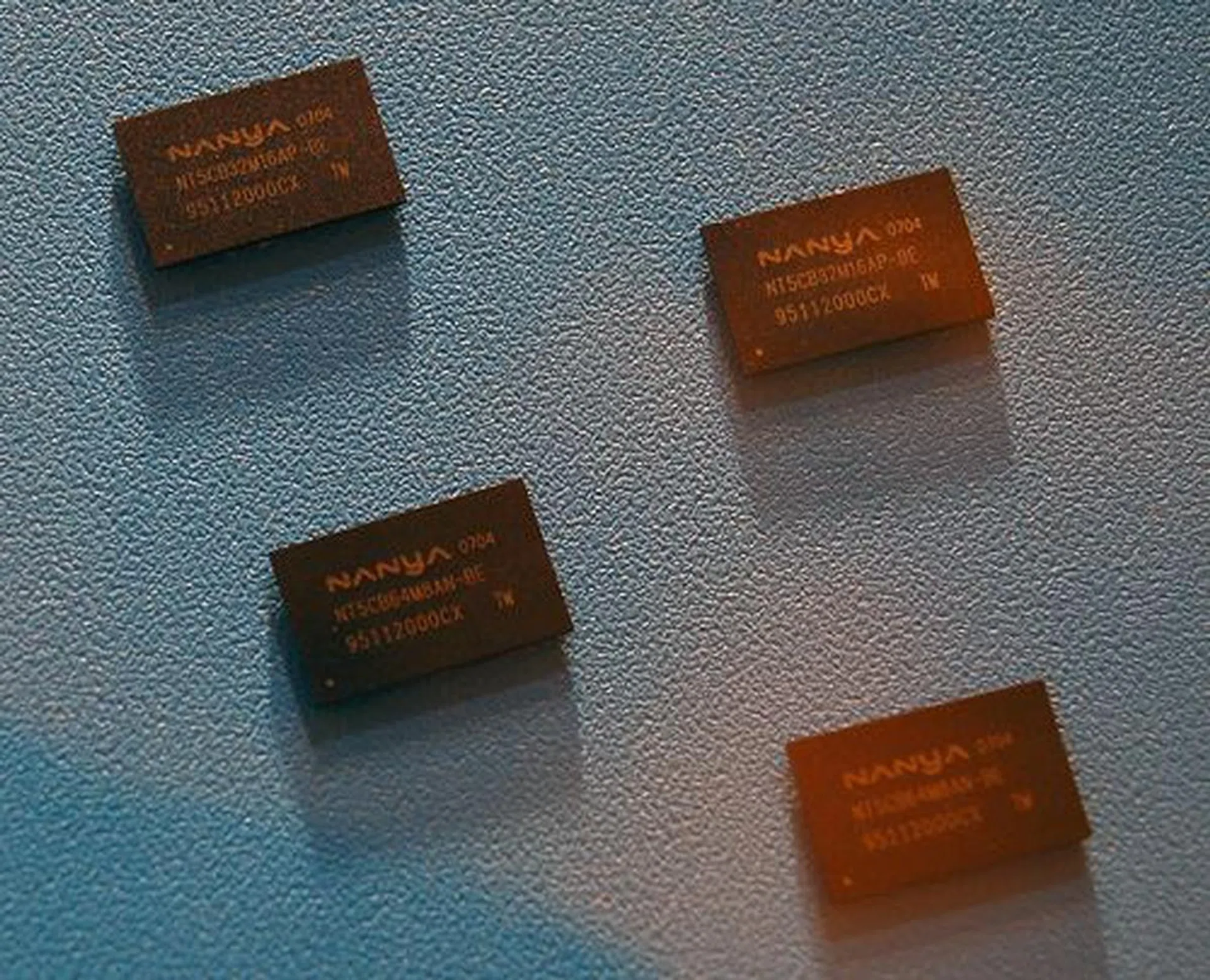  Here are a handful of DDR3 memory devices up-close.  