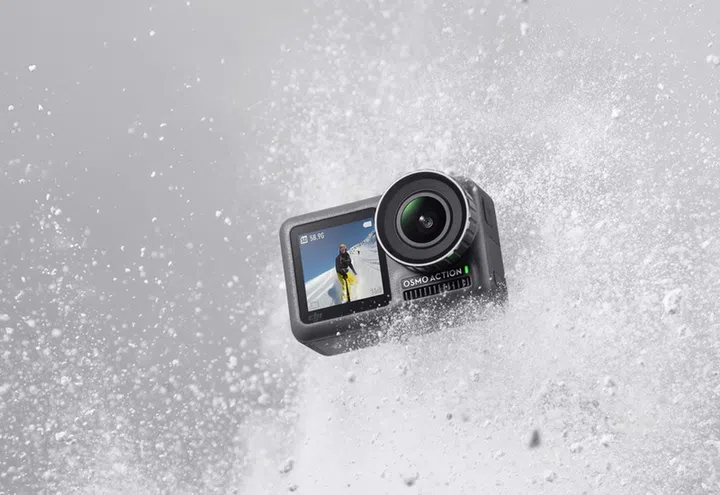 The DJI Osmo Action. <br>Image source: DJI