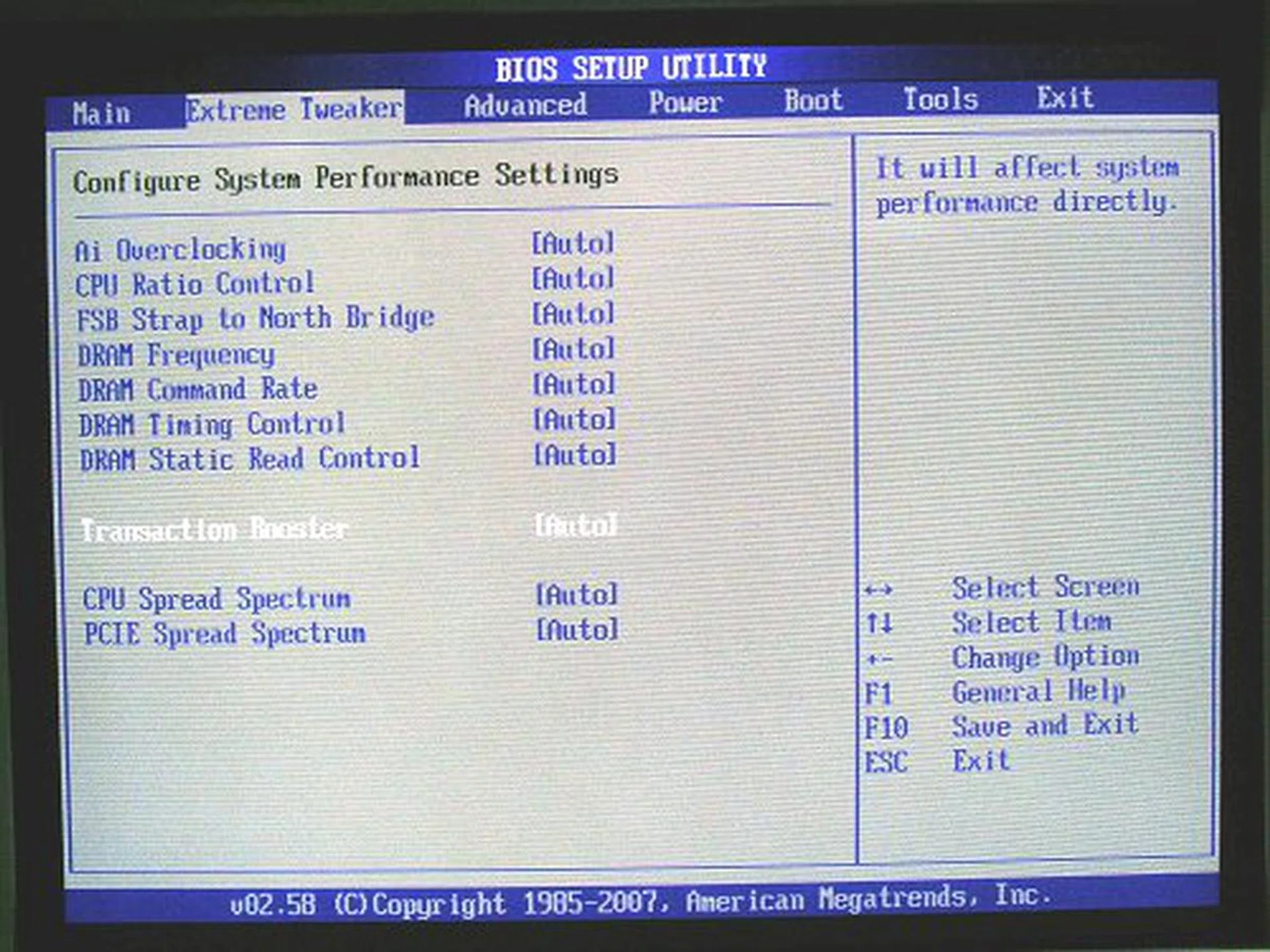 Standard tweaking features may look slim.