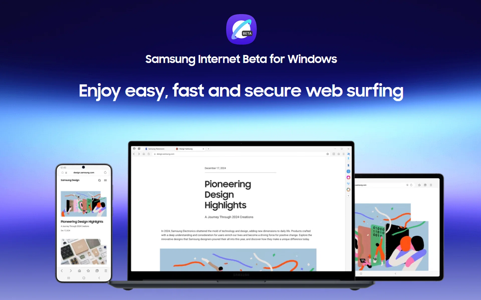 Samsung Internet Browser for Windows
