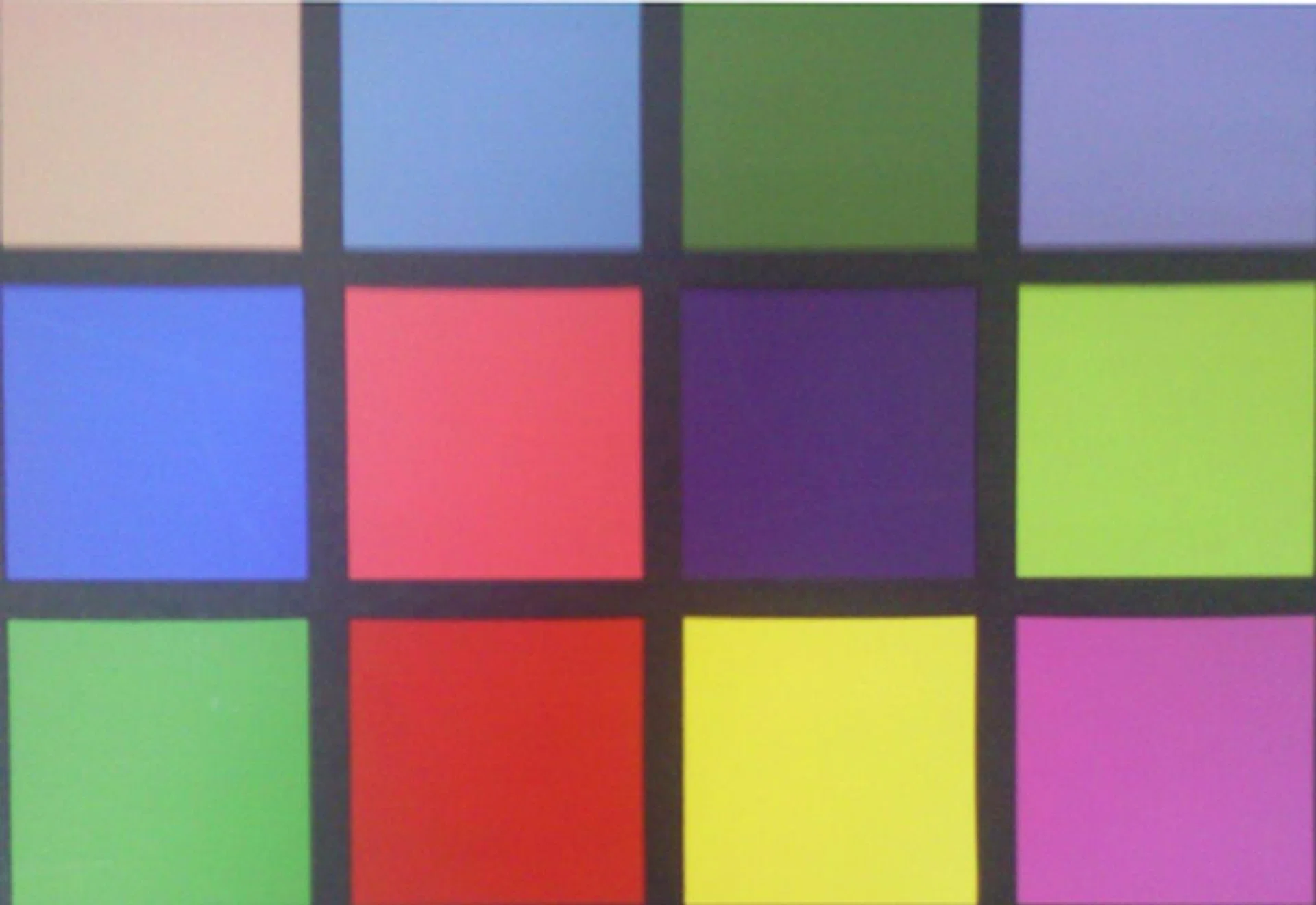 Subjecting the 5-megapixel camera to the standard color contrast test, we see an average level of vividness on the images produced. A slight amount of white wash is present, but rectifiable with a lower exposure setting.