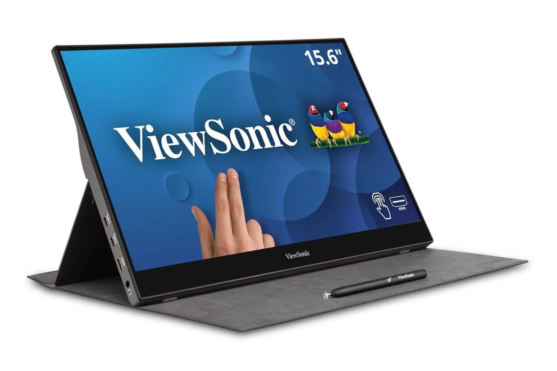 ViewSonic TD1655 16” 10-point Touch Portable Monitor
