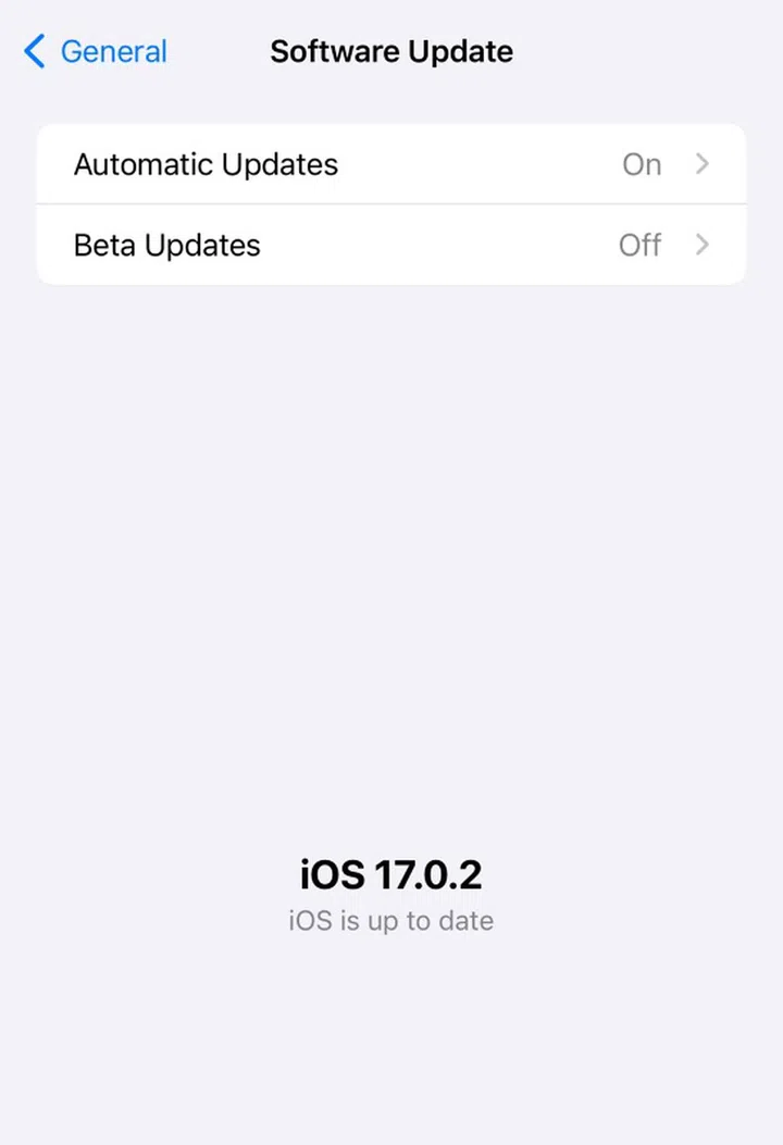 Download the latest iOS 17.0.2 update to ensure you have a smooth data transfer process for your new iPhone 15 model.