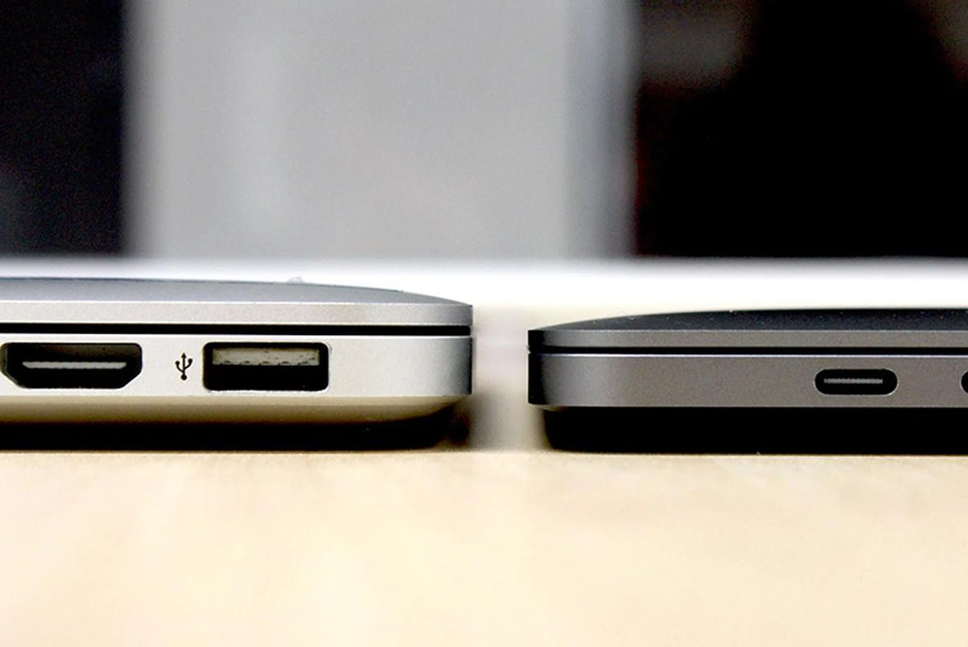 The new MacBook Pro is only marginally thinner.