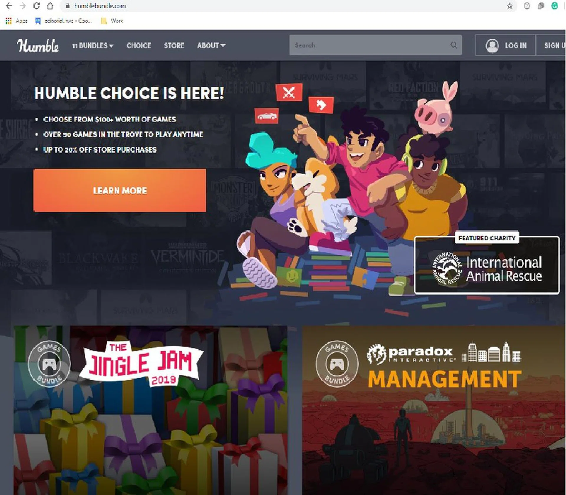 Check out the deals on Humble Bundle! 
