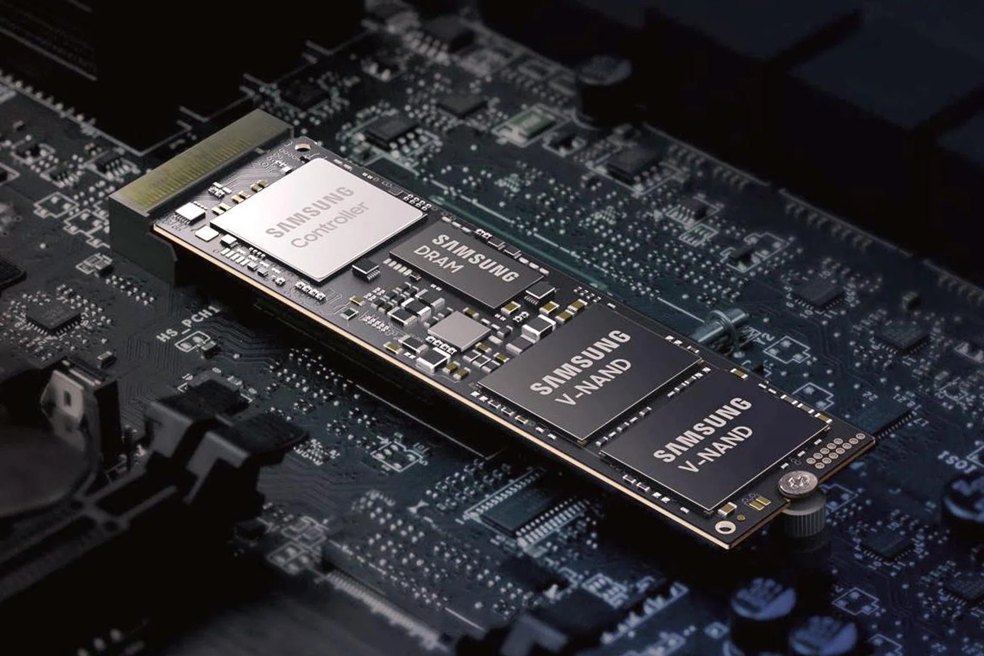 A Samsung PCIe SSD (Image source: Samsung)