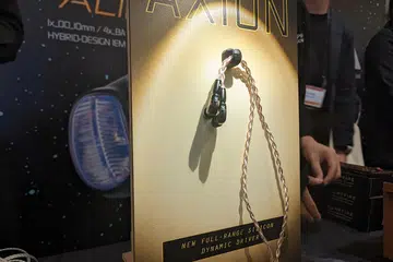 The Campfire Audio Axion is the first IEM to feature a silicon dynamic driver. Photo: HWZ.