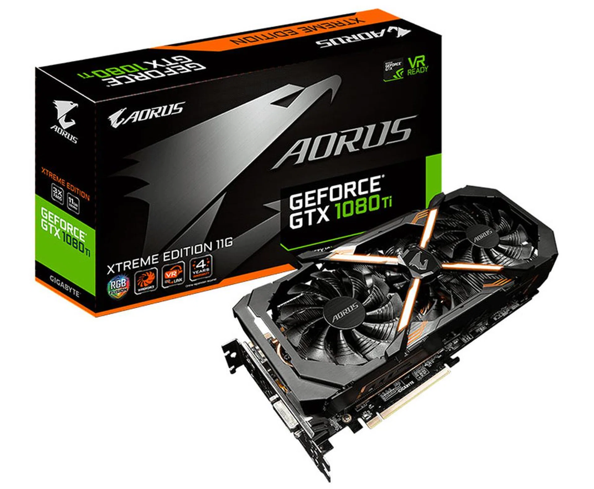 Gigabyte Aorus GeForce GTX 1080 Ti Xtreme Edition 11G