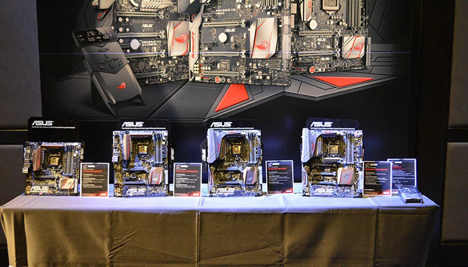 The Z170 ROG motherboards are available in a variety of form factors.