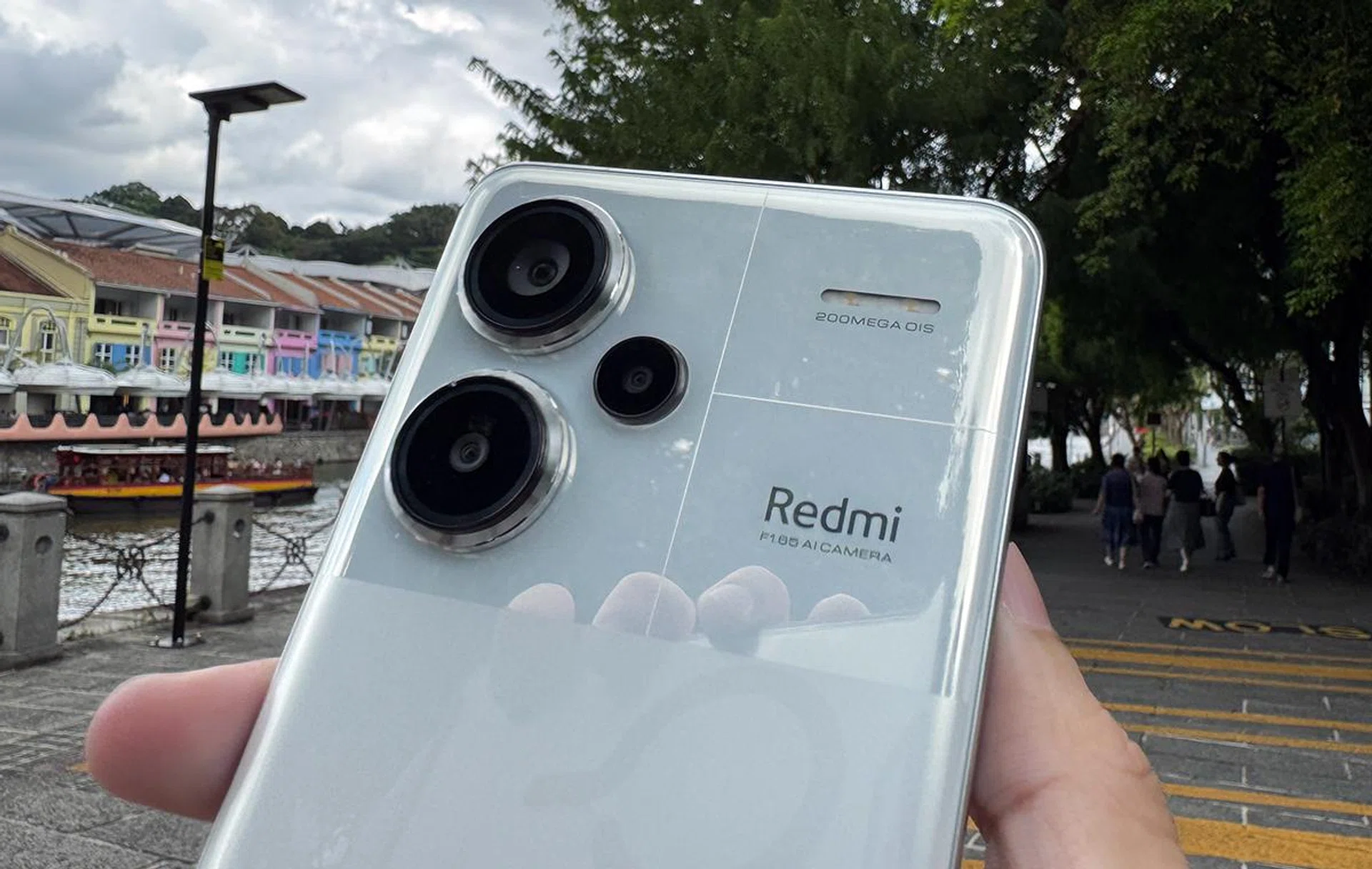 Redmi Note 13 Pro+ 5G rear cameras.
