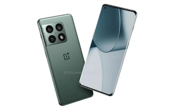 Purported render of the OnePlus 10 Pro. <br>Image source: @OnLeaks x @Zouton