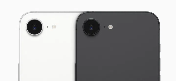 The iPhone 16E has a single camera, but it's been upgraded to a 48MP unit. Photo: Apple