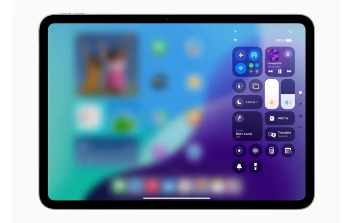 Control Centre is now more customisable than ever, giving users even faster access to the features they need the most. (Image source: Apple)
