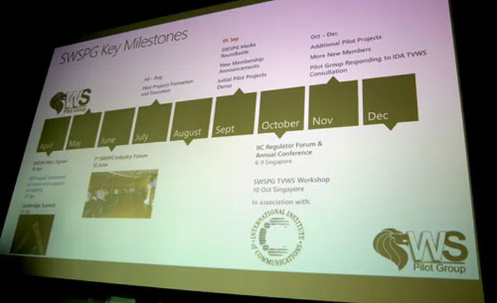 SWSPG's roadmap of key milestones achieved as well as a glimpse of their upcoming projects. 