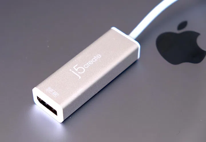 You'll need one of these to connect to a high refresh rate and high resolution display. The alternative is a Thunderbolt 3 to Thunderbolt 2 adapter.