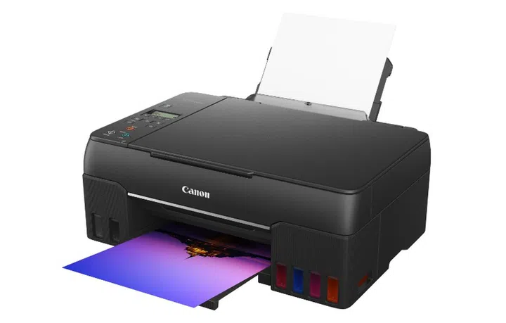 The Pixma G670 lacks an ADF. Image courtesy of Canon. 