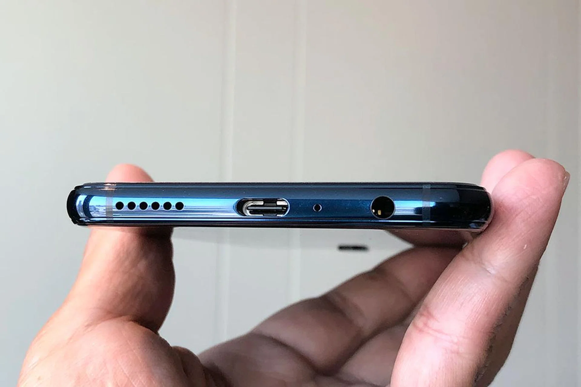 Both USB-C port and 3.5mm headphone jack are onboard.