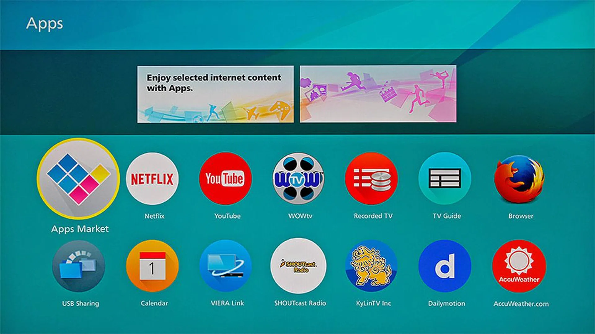 Key apps like Netflix, YouTube, TuneIn, 4D, and TOTO are all here - but let's just agree that this is no Google Play store.