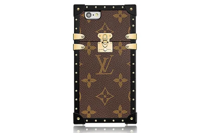 The Eye-Trunk for iPhone 7 in Monogram canvas <br> Image source: Louis Vuitton