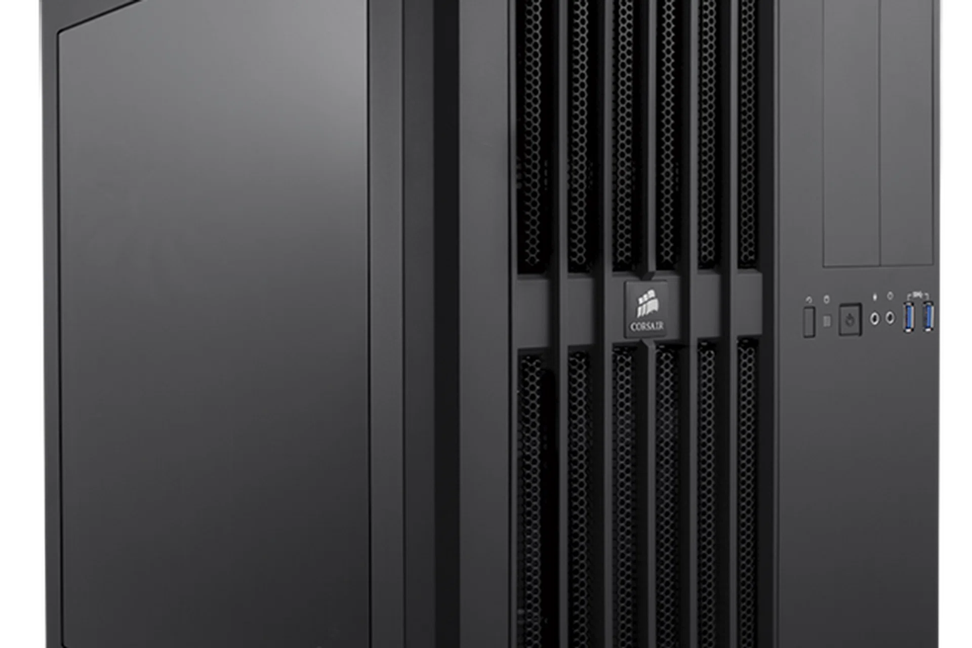 The Corsair Carbide Series 540 Air has a unique cube-like design. Inside are two separate chambers which purports to offer better cooling and easier setup.